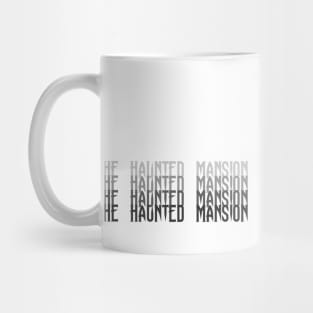 Haunted Mansion Word Art Mug